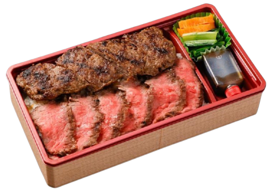 ハンバーグの弁当